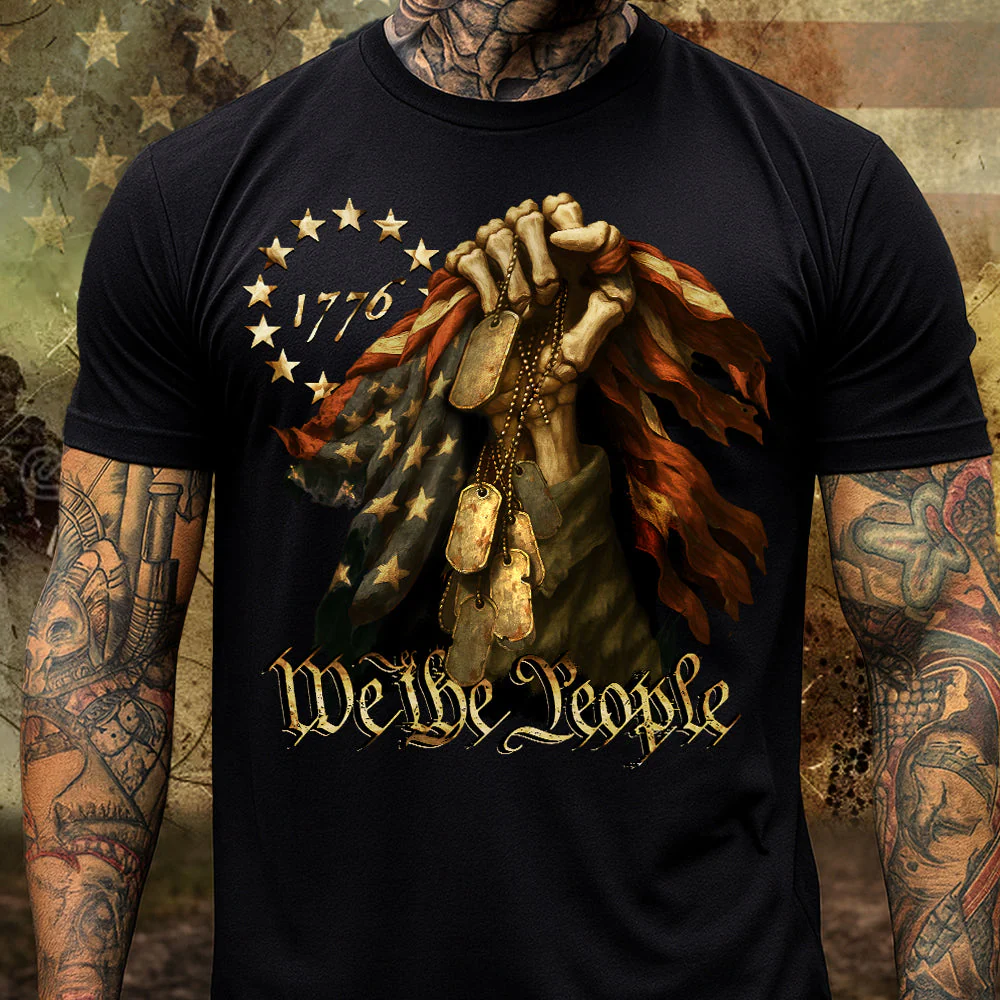 We The People USA Shirt - Gift For Patriotic, Veteran | HN02 - Image 5