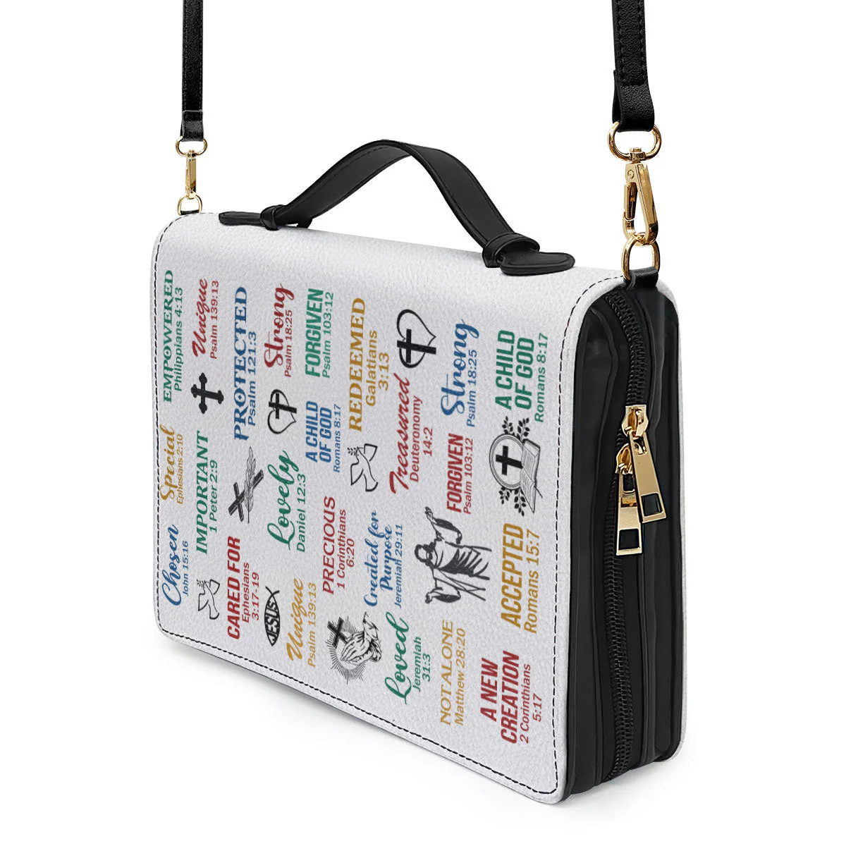 What God Says About You - Scripture Gifts For Women Of God - Personalized Bible Covers - AT4080603 - Image 5