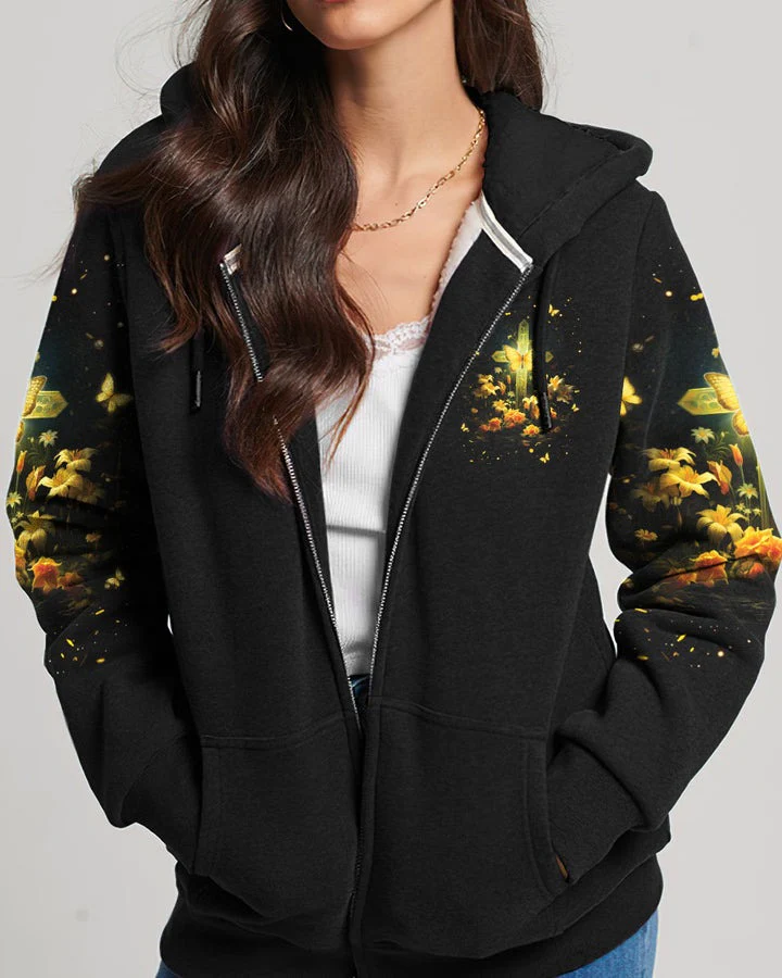 When God Steps In Miracles Happen - Women's All Over Print Shirt - AT4080513 - Image 6