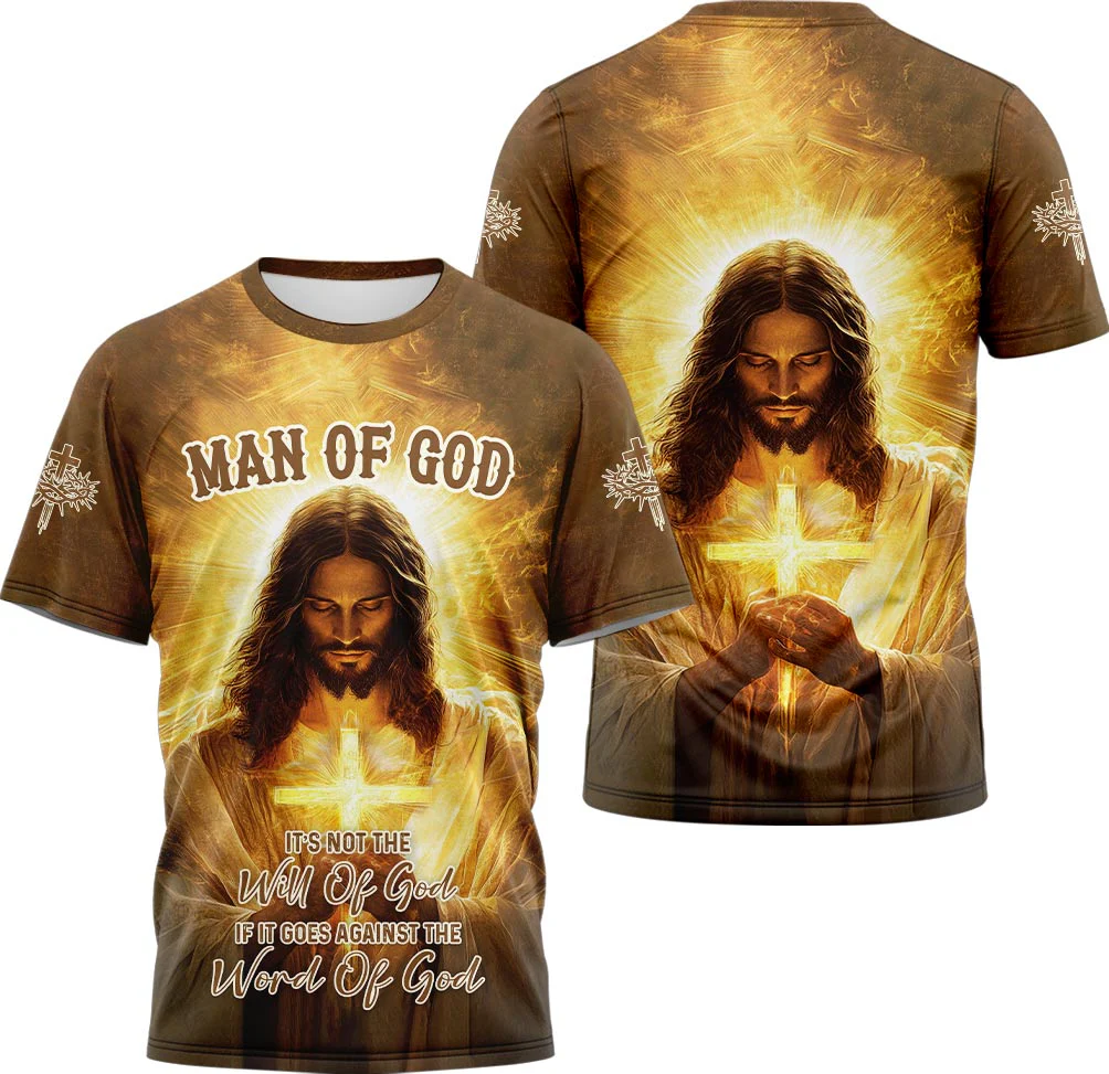 Will of God Word of God 3D TShirt - Image 3