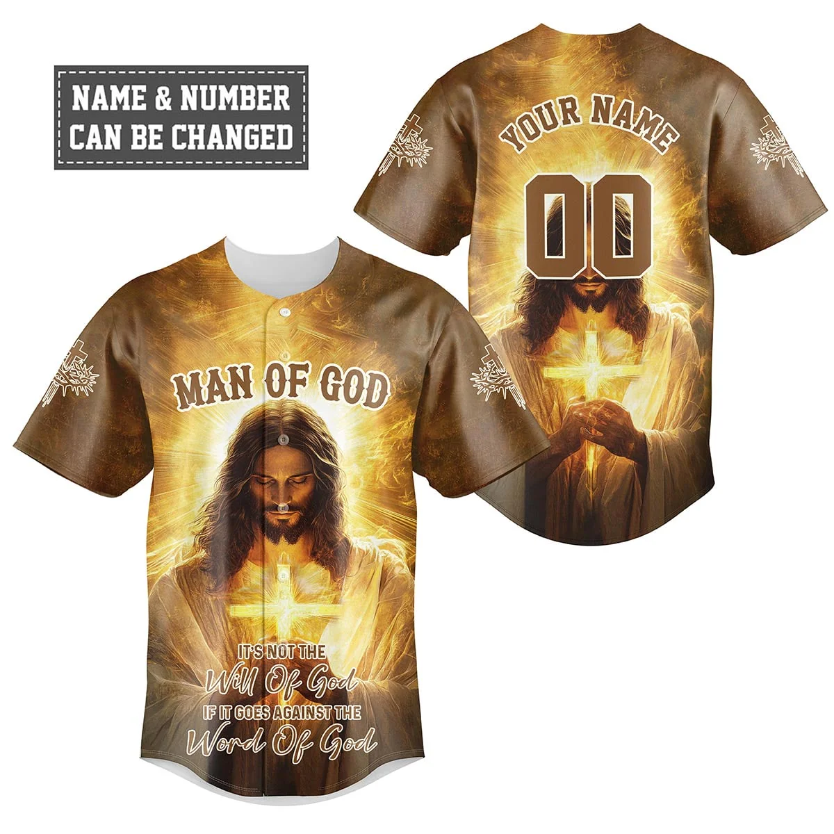 Will of God Word of God Baseball Jersey Bundle - Image 2