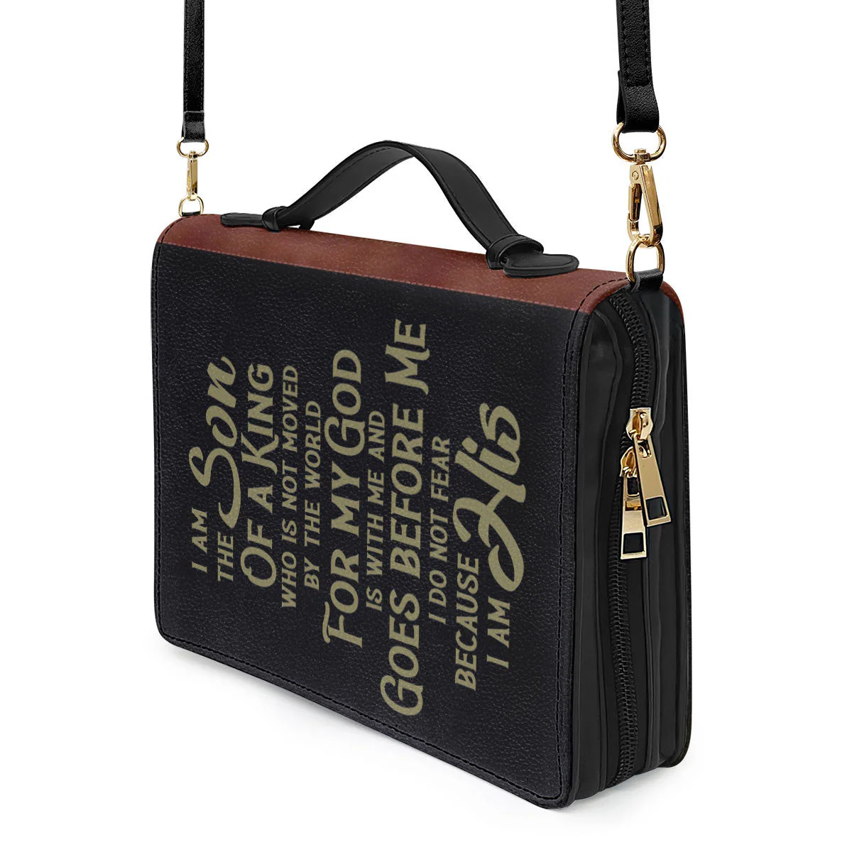 Wolf I Am The Son Of A King - Unique Personalized Bible Covers - AT4082450 - Image 5