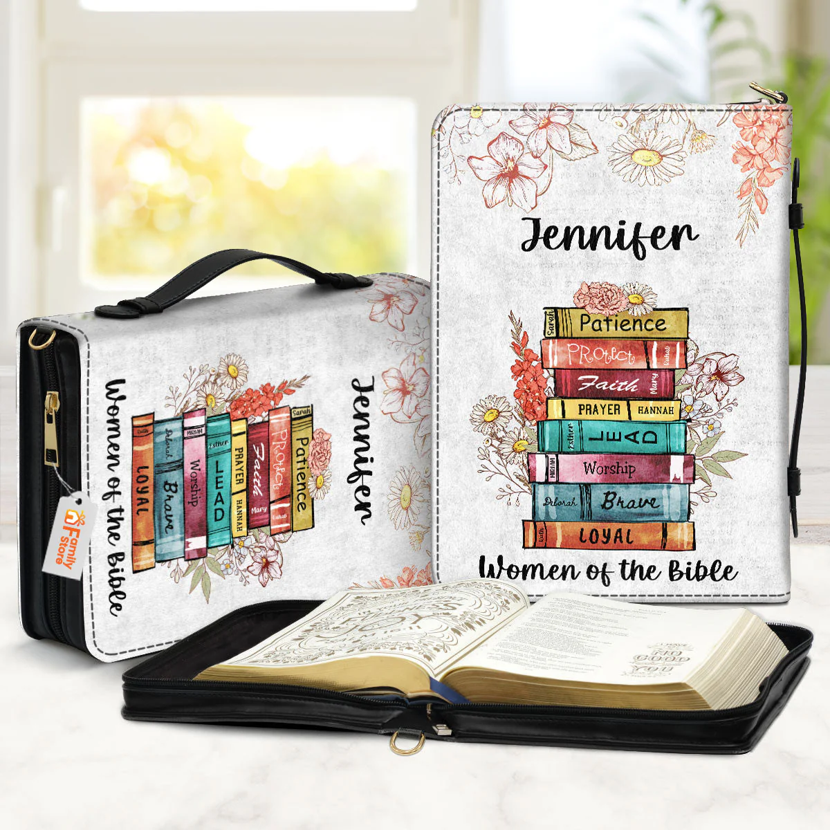 Women Of The Bible - Awesome Personalized Bible Covers - AT4082436 - Image 2