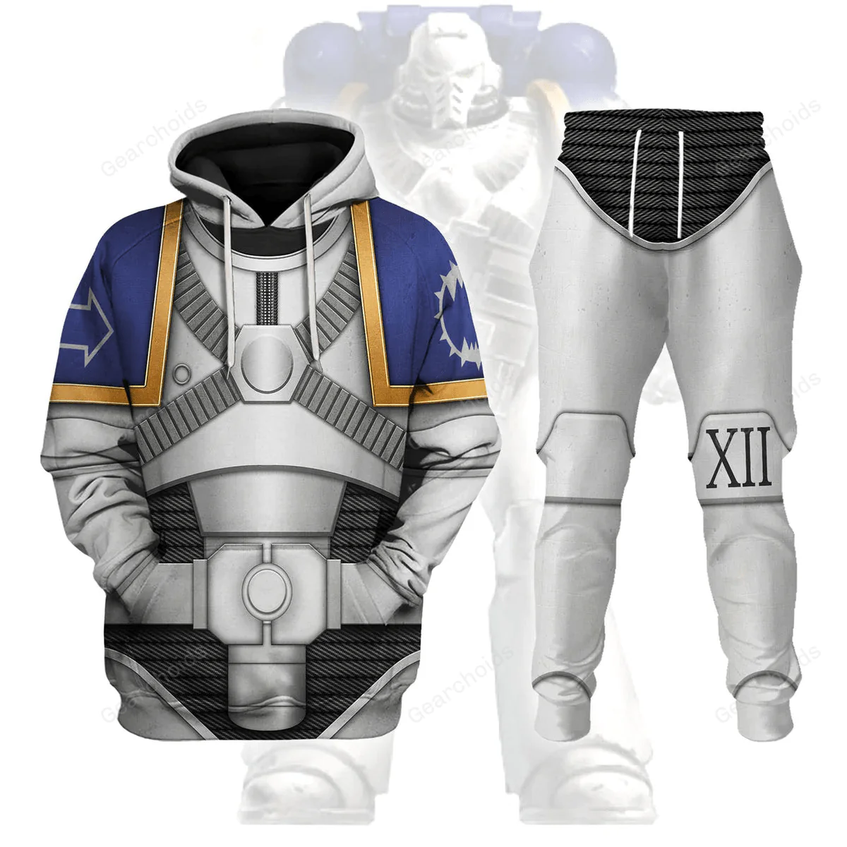 World Eaters Legion Colour Scheme - Costume Cosplay Hoodie Sweatshirt Sweatpants CSWRH019