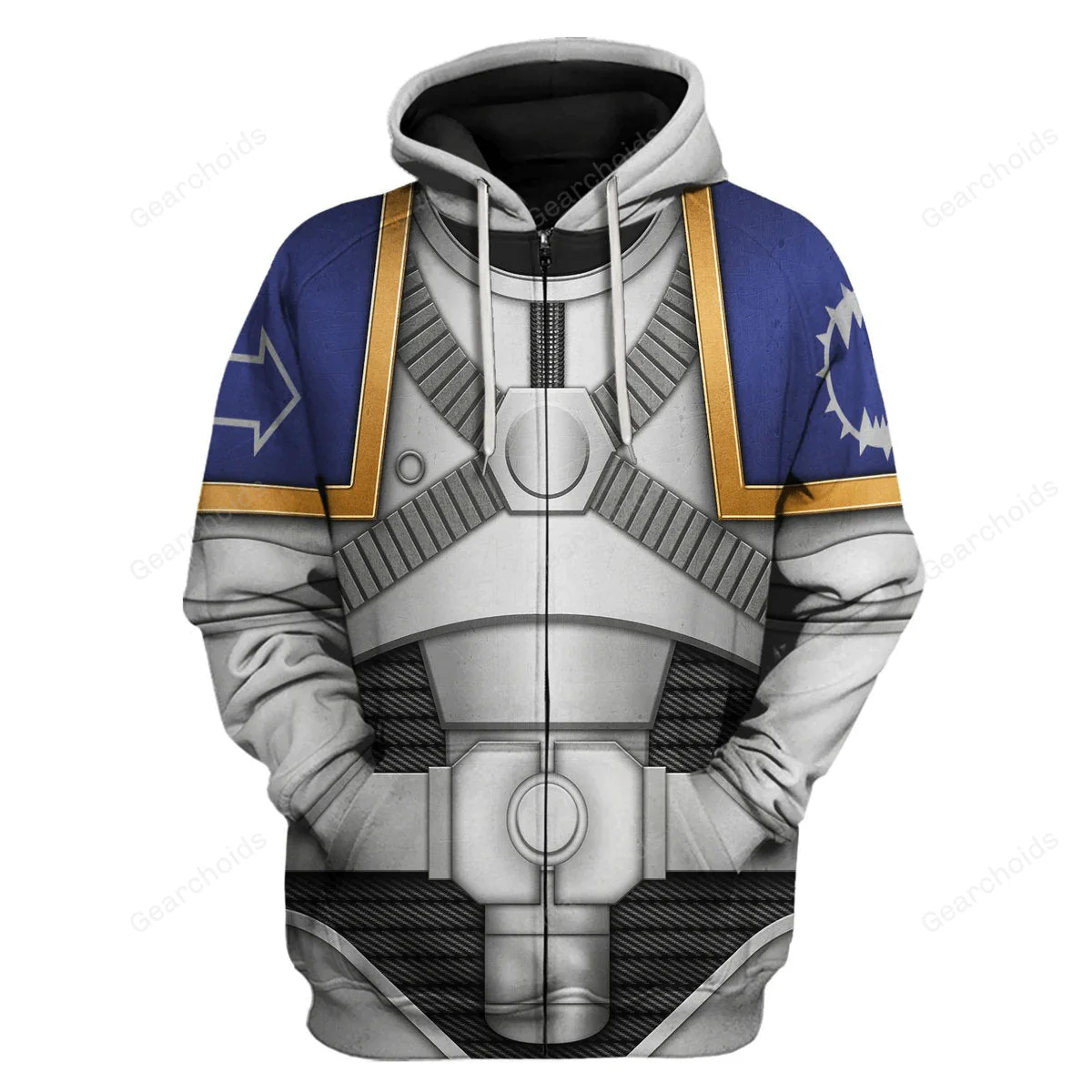 World Eaters Legion Colour Scheme - Costume Cosplay Hoodie Sweatshirt Sweatpants CSWRH019 - Image 3