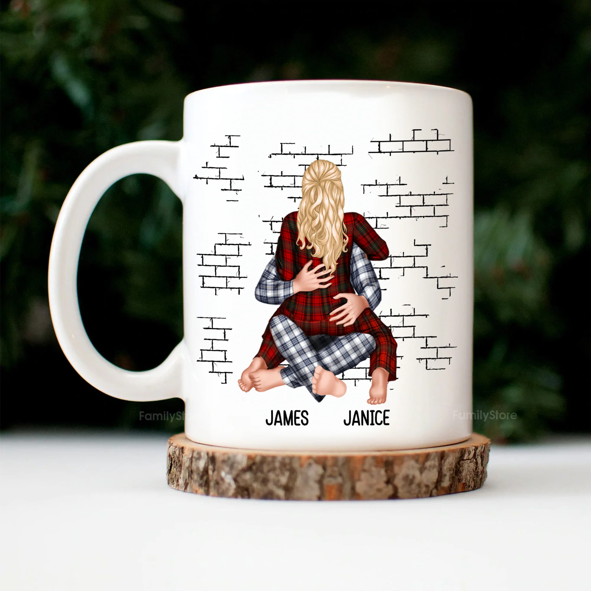 You Are My Favorite Thing To Do - Personalized Ceramic Mug - Gift For Couple, Husband Wife - CL28 NH96 - Image 3