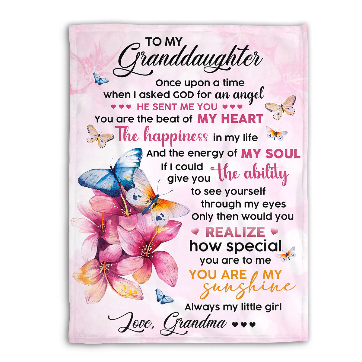You Are The Beat Of My Heart - Personalized Blanket - Gift for Her HN02 - Image 3