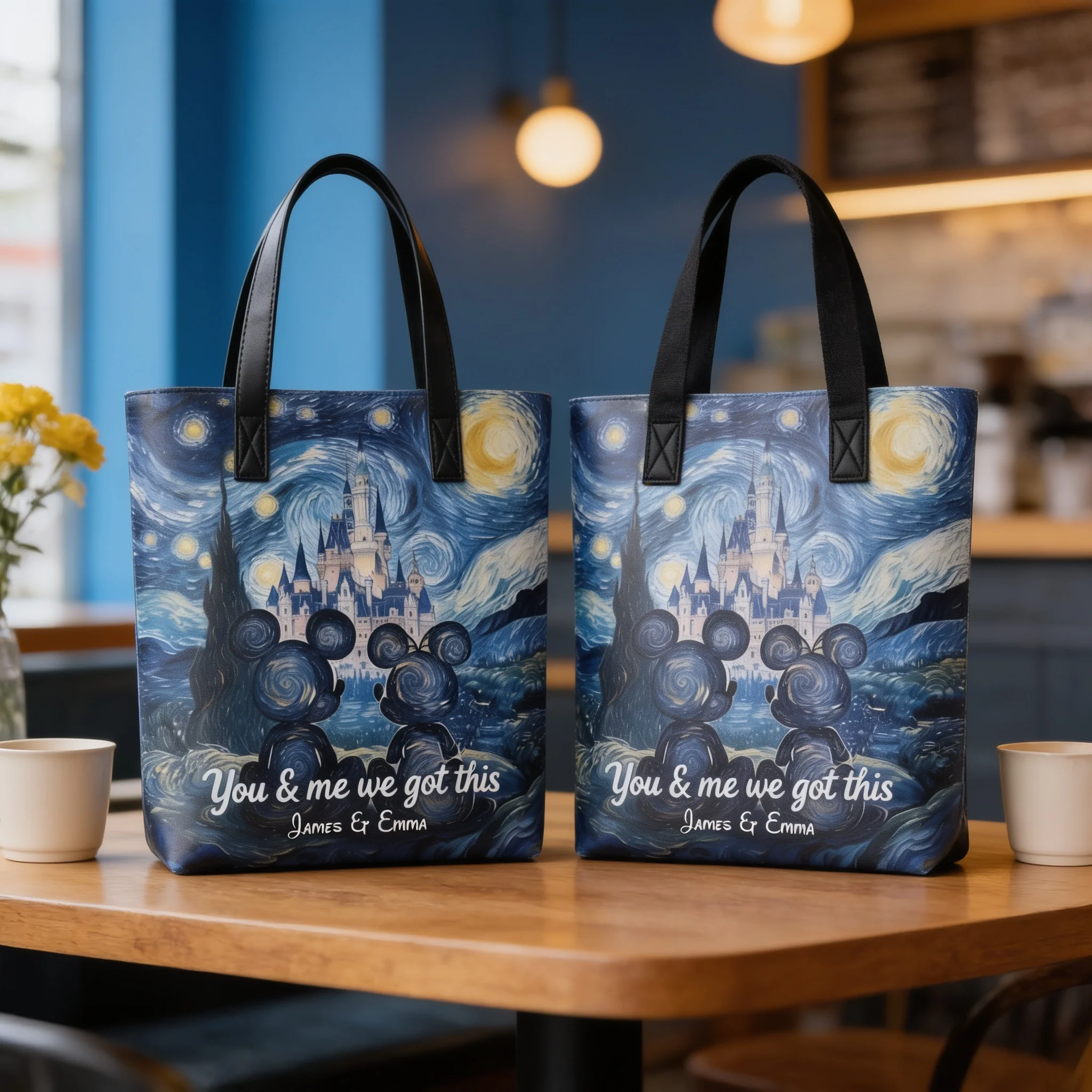 You & Me We Got This - Personalized Tote Bag - Gift For Couple - MkMo - Image 3