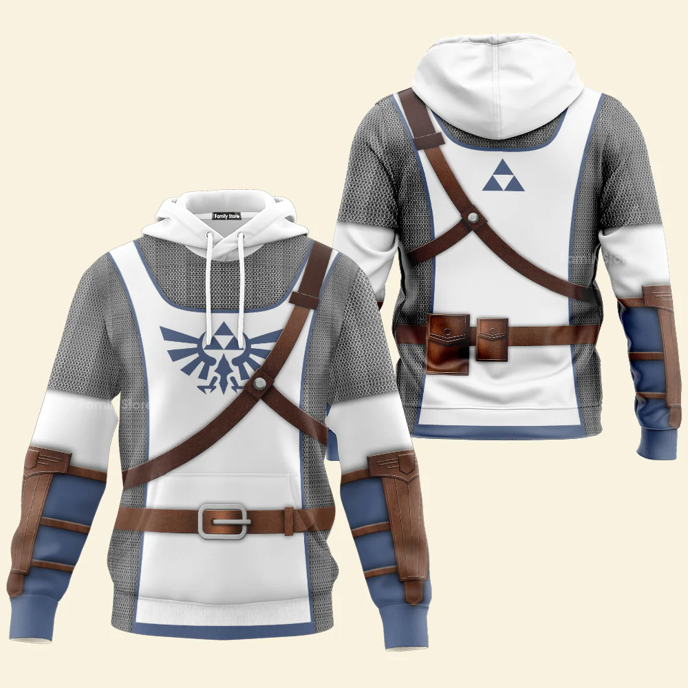 Zelda Attire Cosplay Hoodie Sweatshirt Sweatpants - Image 3
