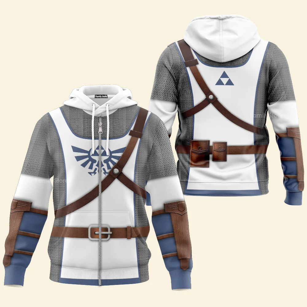 Zelda Attire Cosplay Hoodie Sweatshirt Sweatpants - Image 4