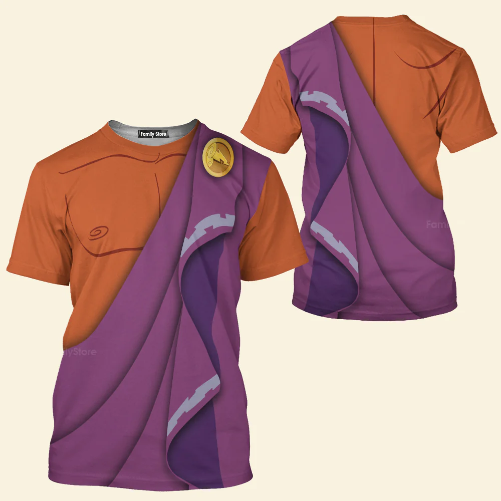 Zeus Hercules Costume - 3D TShirt - Image 2
