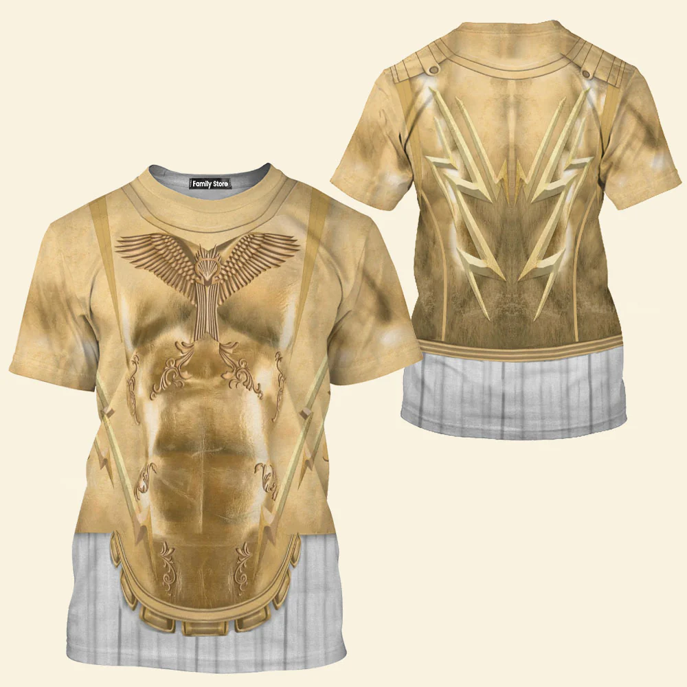 Zeus Panhellenios Thor Love and Thunder Costume - 3D TShirt - Image 2